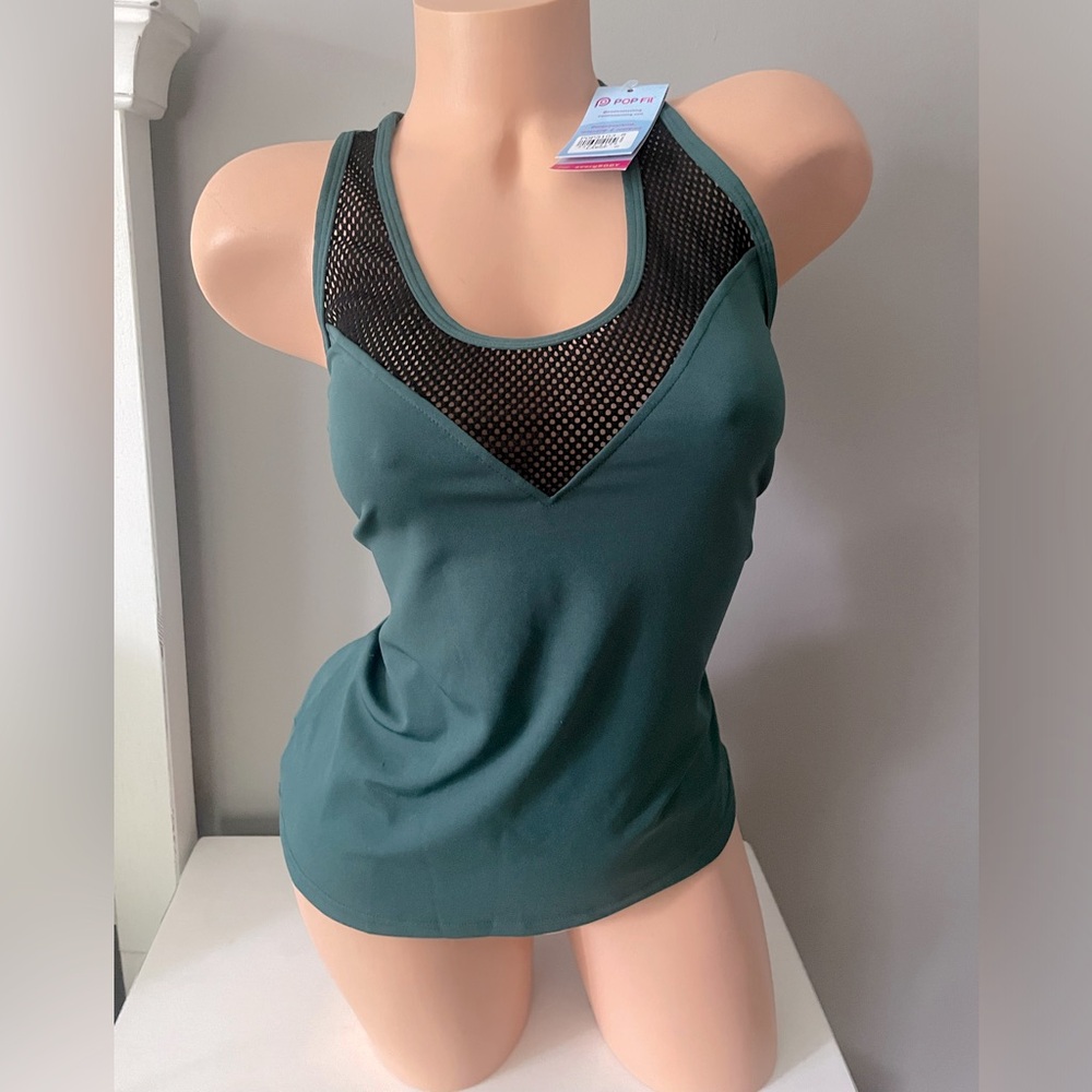 Popfit workout tank NWT - large